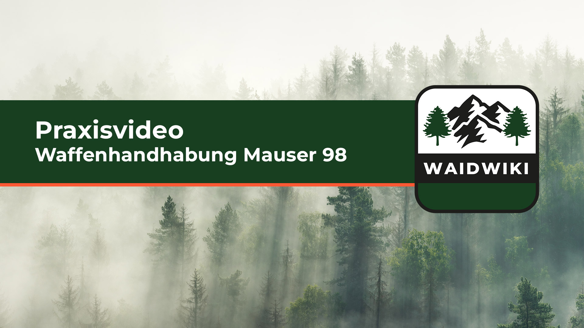 Waffenhandhabung Mauser 98 - Praxisvideo