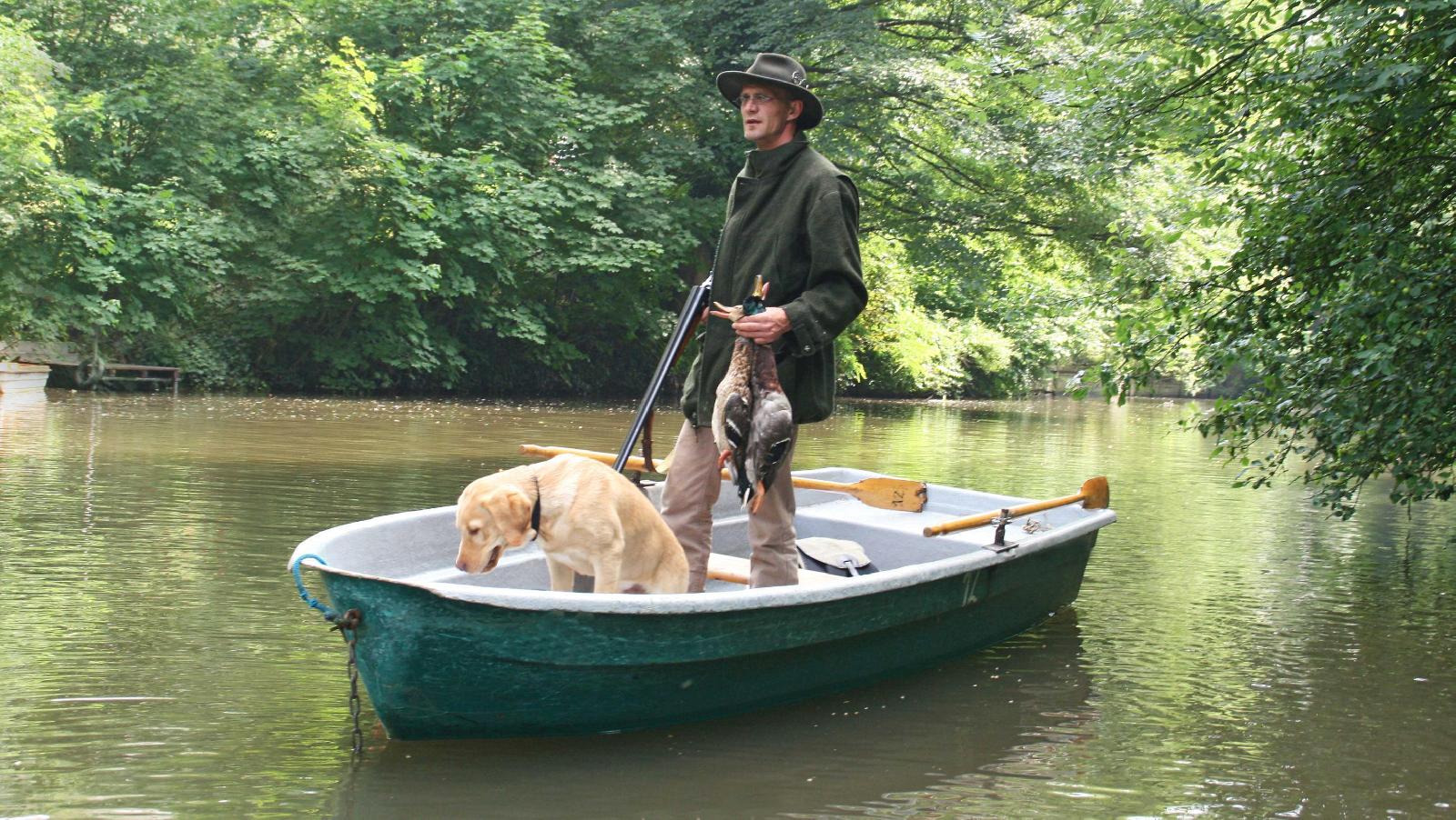 Jagd von Wasserfahrzeugen